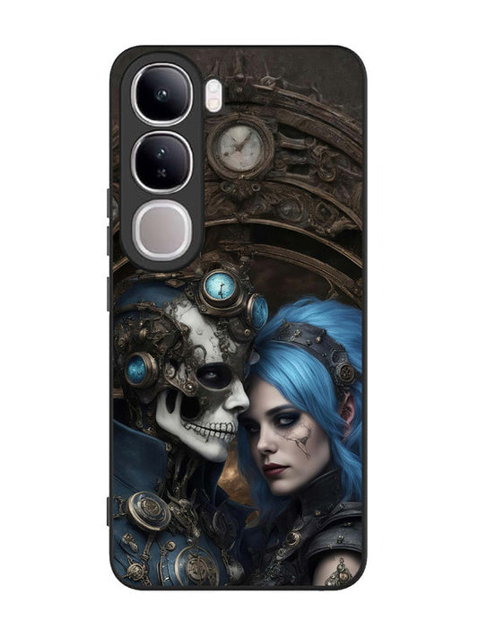 Vivo V40 Lite Skeleton & Devil Girl