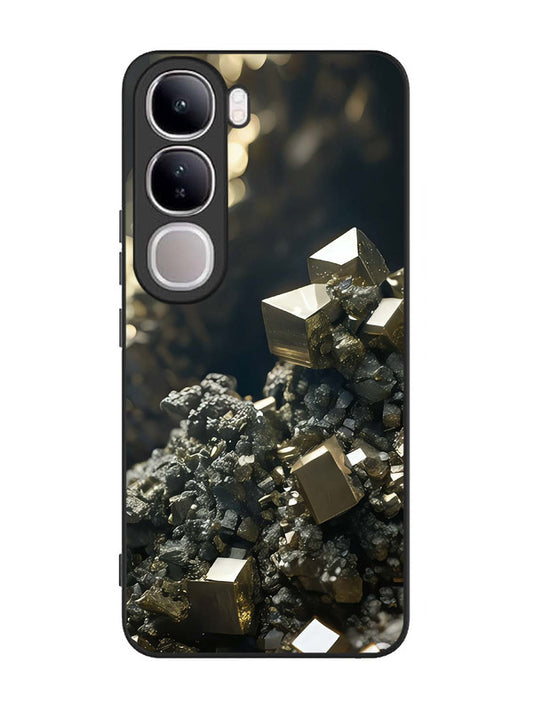 Vivo V40 Lite Gold Crystals