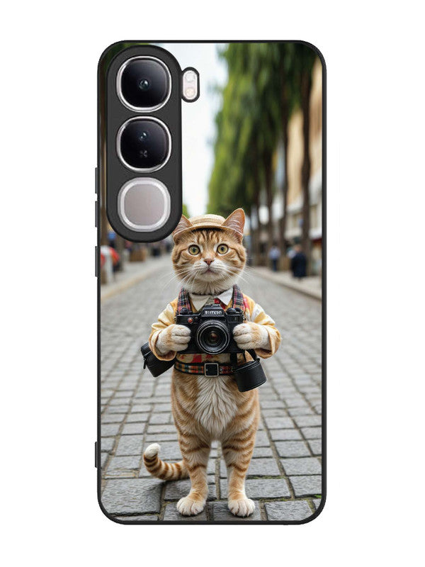 Vivo V40 Lite Cat as Cameraman