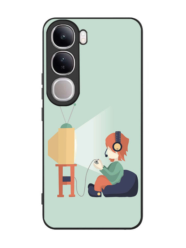 Vivo V40 Lite Kid Playing Game