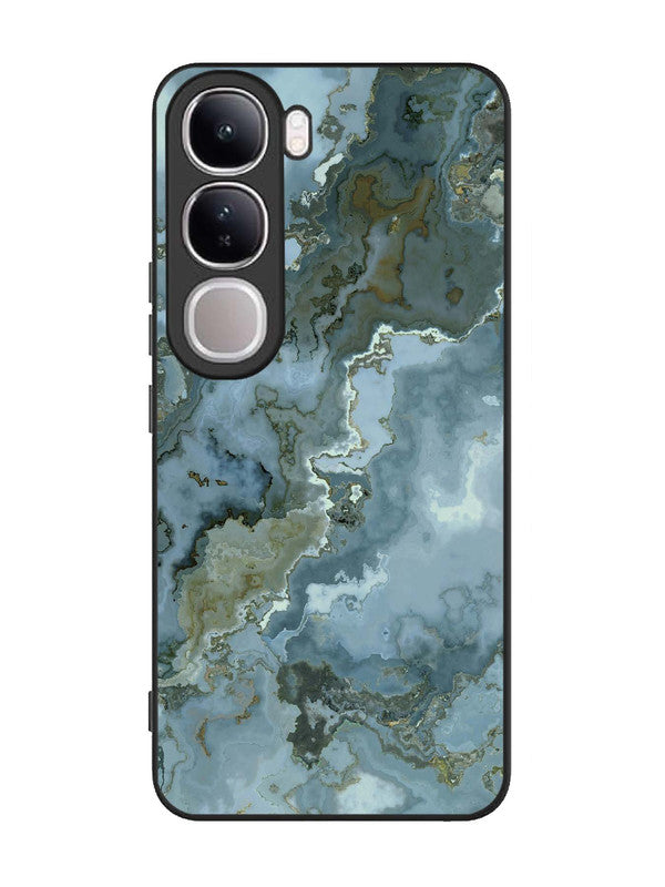 Vivo V40 Lite | 2D Metal | Celestial Blue Marble 2nd Pattern | VI-V40L-088