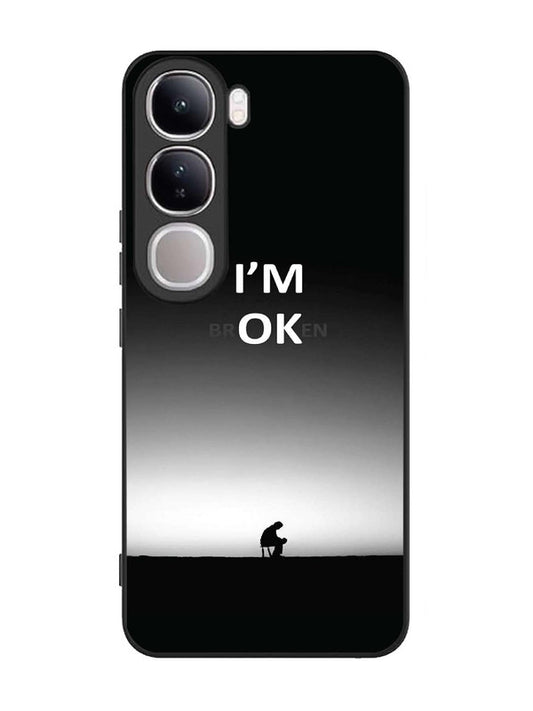 Vivo V40 Lite I'm Broken A man on Chair Alone
