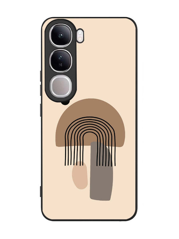 Vivo V40 Lite Mushroom Illustration