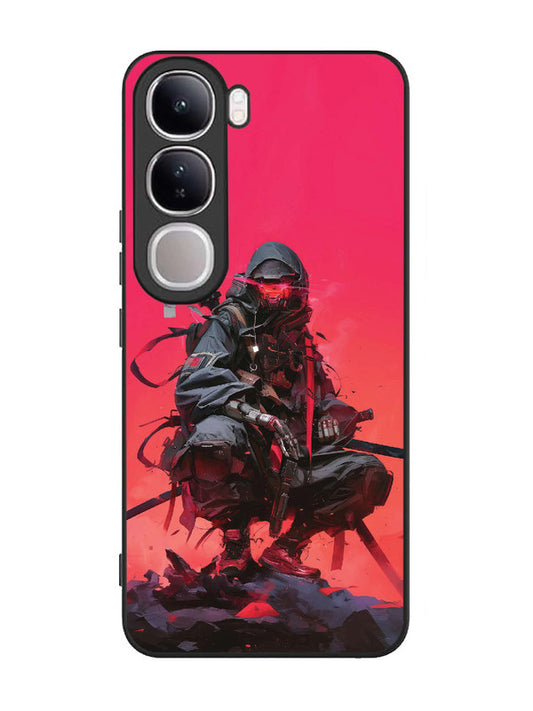 Vivo V40 Lite Cyberpunk Ninja Katana