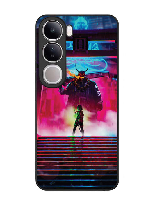Vivo V40 Lite Cyberpunk Yokai Monster