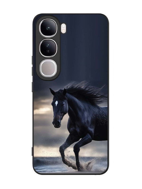 Vivo V40 Lite black-horse-animal