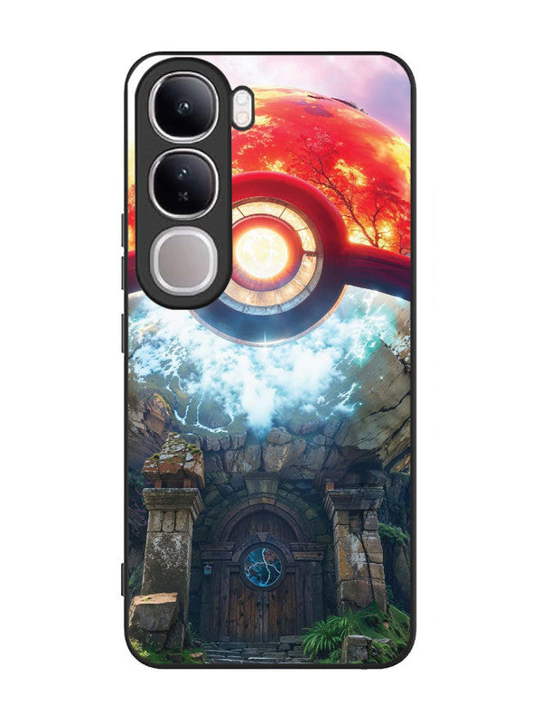 Vivo V40 Lite Cartoon-ball-house-anime