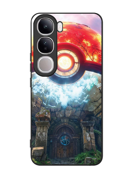 Vivo V40 Lite Cartoon-ball-house-anime