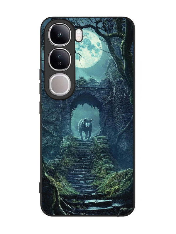 Vivo V40 Lite Moonlit Forest Gateway