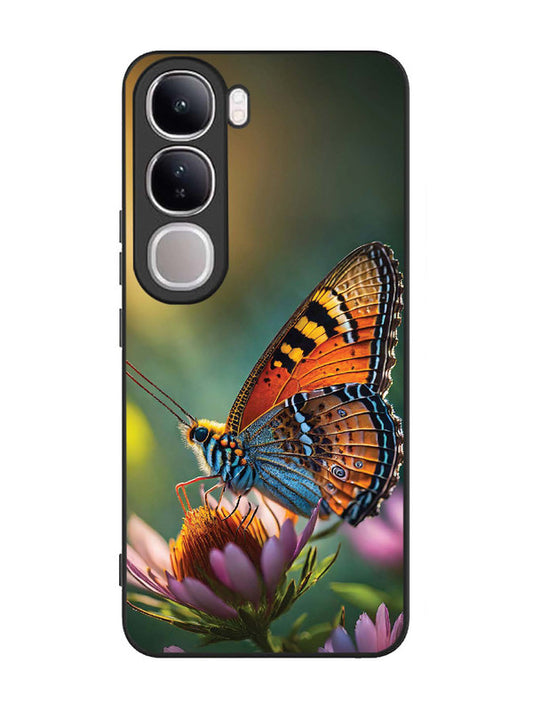 Vivo V40 Lite Golden Hour Monarch Butterfly