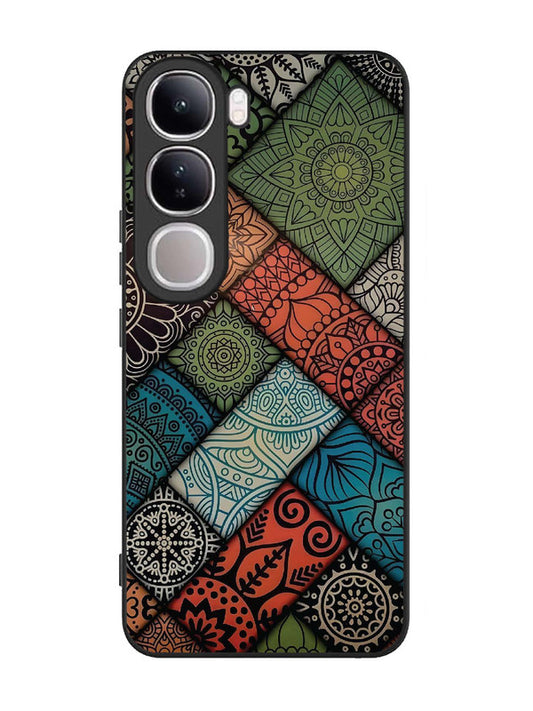 Vivo V40 Lite Mandala Patchwork