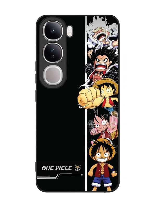 Vivo V40 Lite Luffy Evolution Gear 5 Anime Art