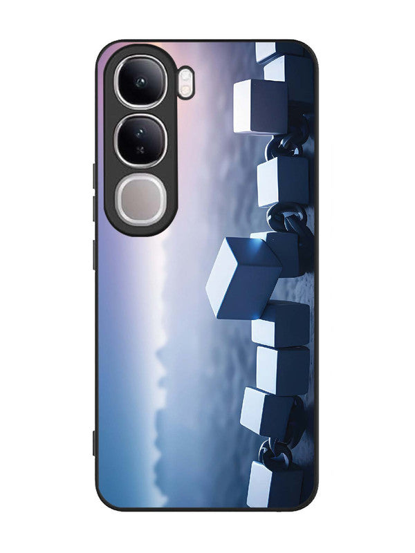 Vivo V40 Lite Minimalist Blockchain Cube Chain