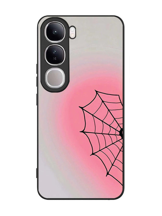 Vivo V40 Lite Spider Web Heart for Girl