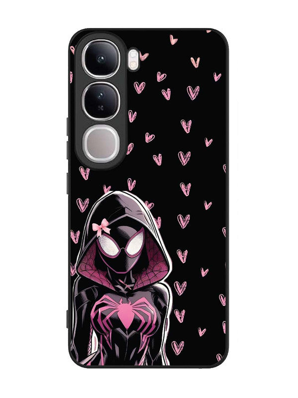 Vivo V40 Lite Spidergirl with hearts
