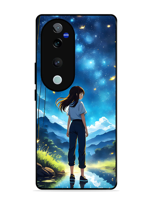 Vivo V40 Pro Girl In Beautiful Forest