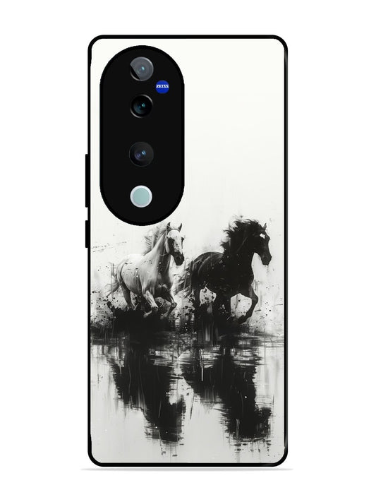 Vivo V40 Pro Black & White Horse