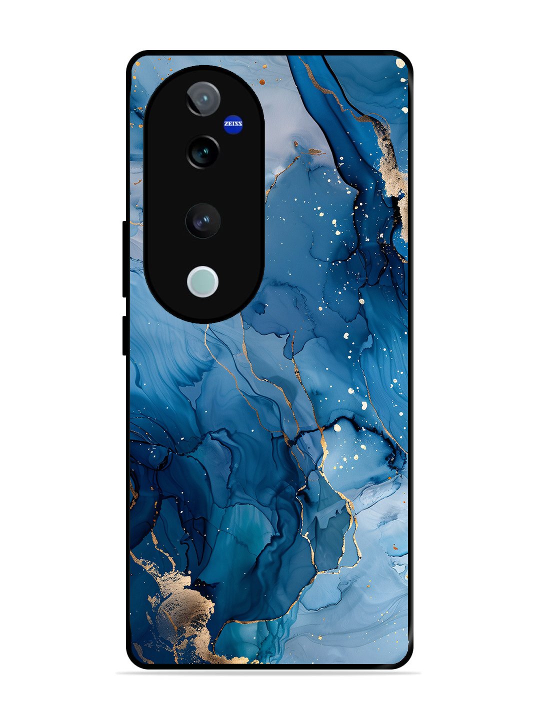 vivo T3 Ultra Oceanic Pattern with Golden Sprinkles