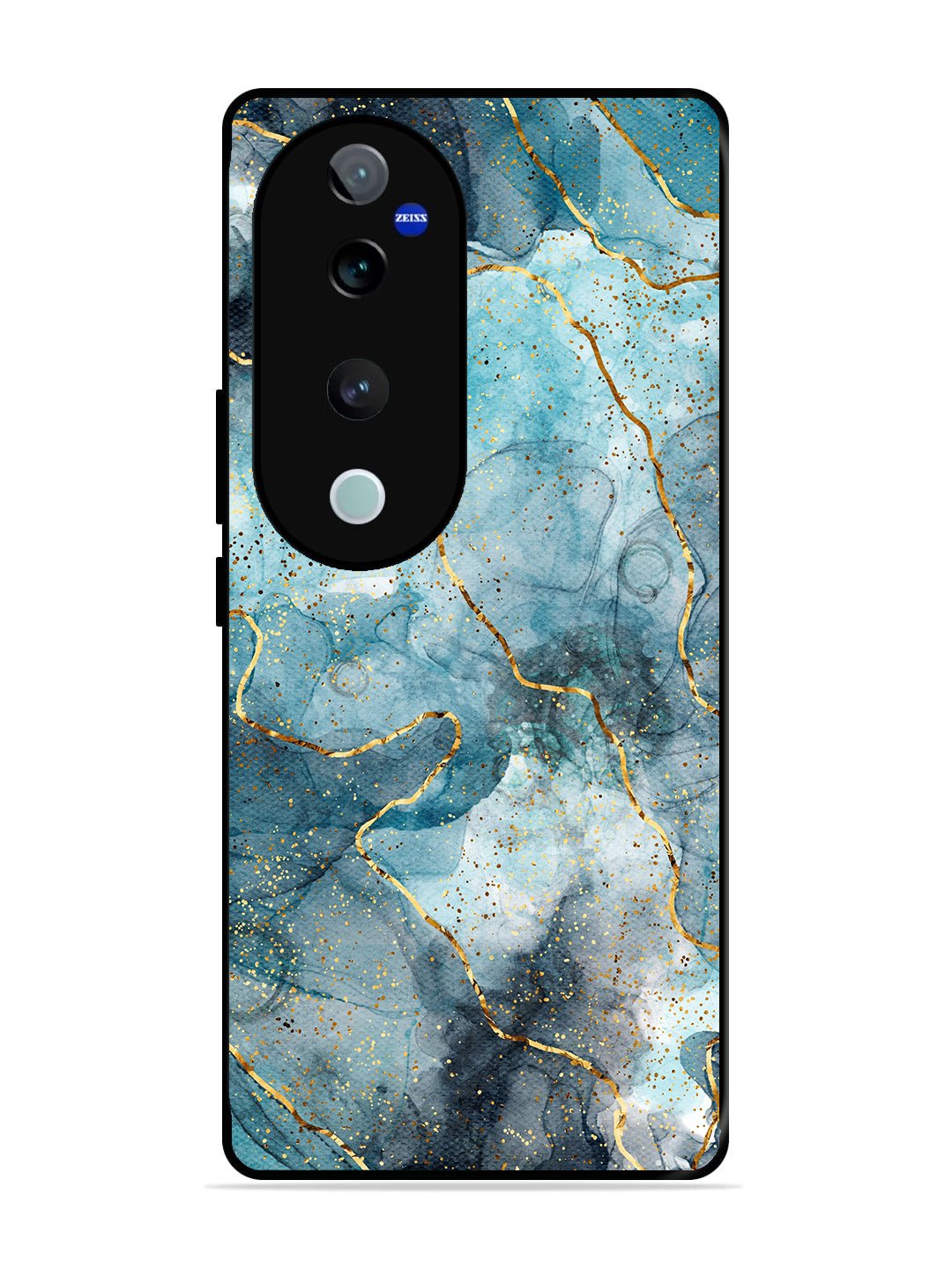 vivo T3 Ultra Oceanic Golden Strip Marble