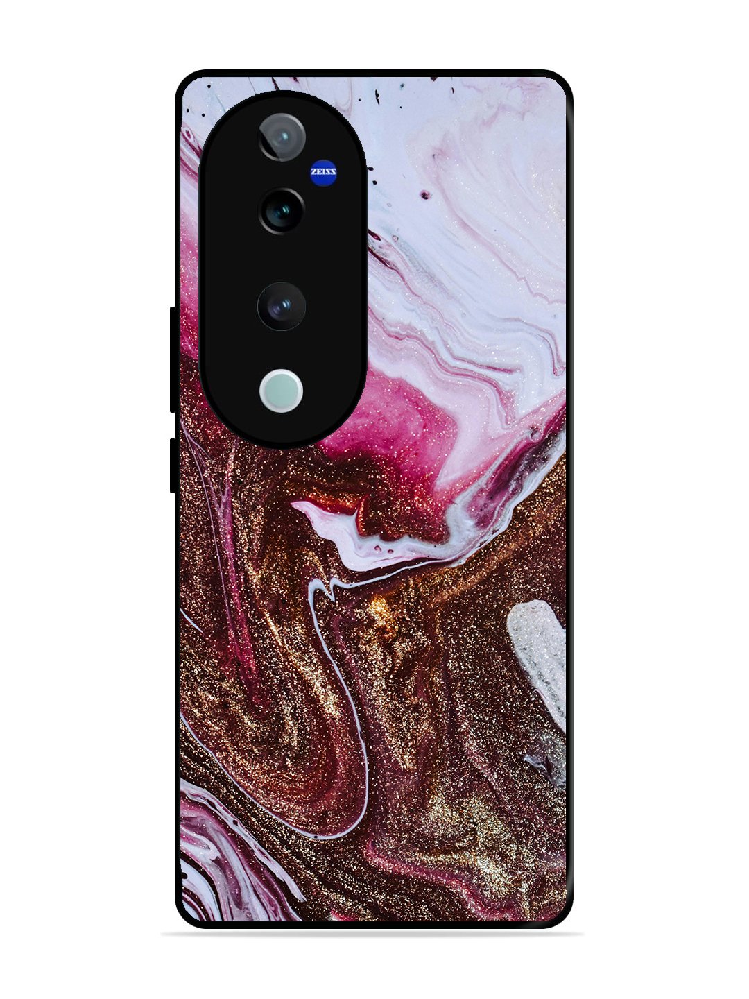vivo T3 Ultra Elegant Rose & Gold Marble