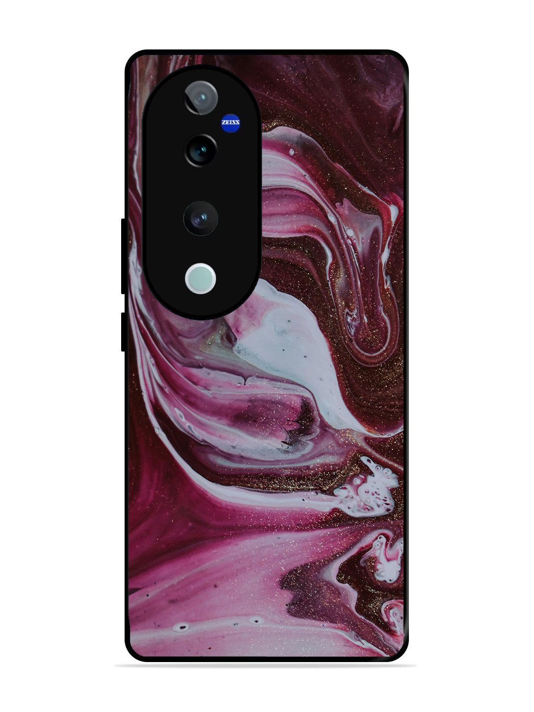 vivo T3 Ultra Pink And Golden Marble