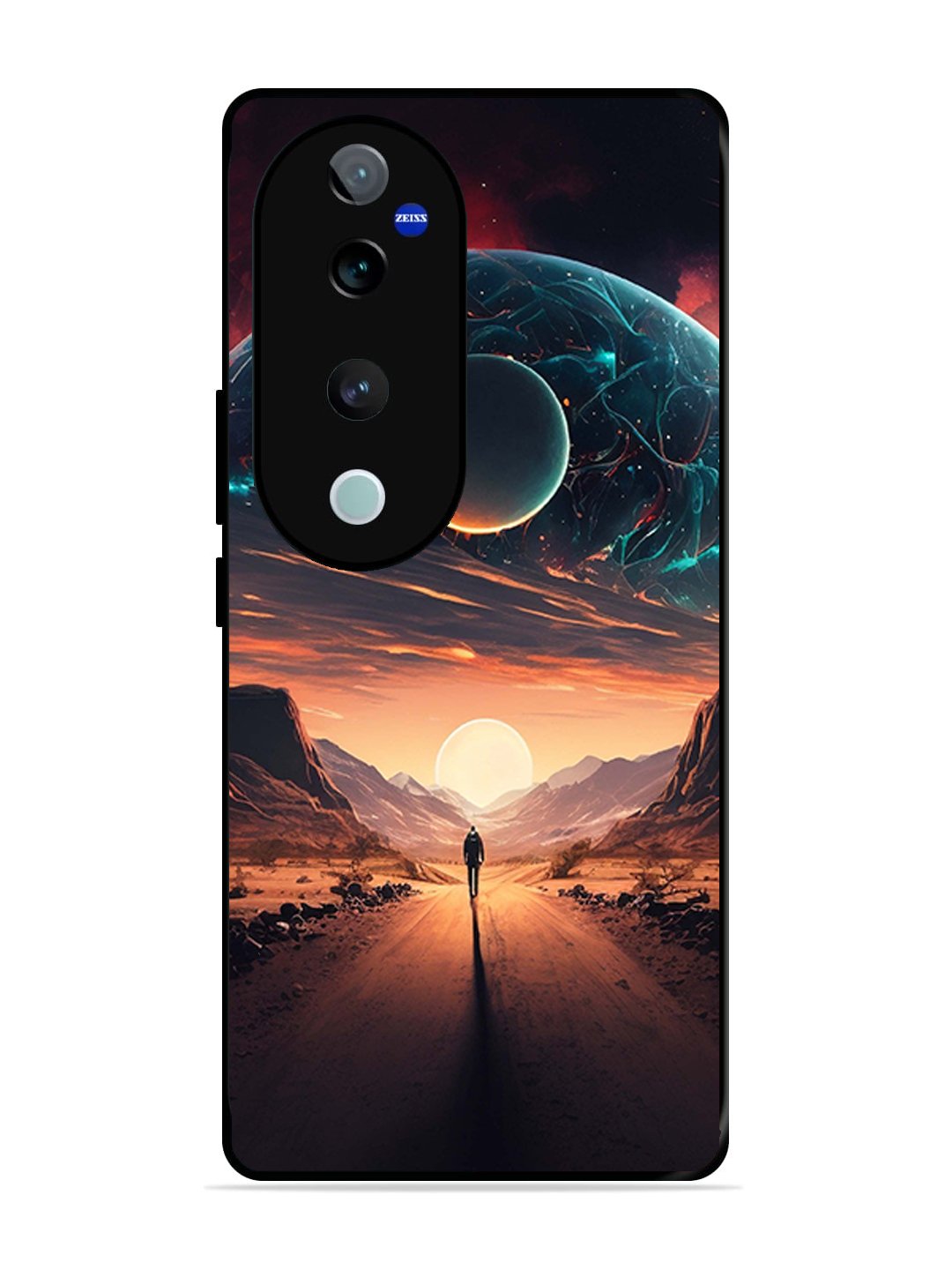 vivo T3 Ultra Sunset with space scene