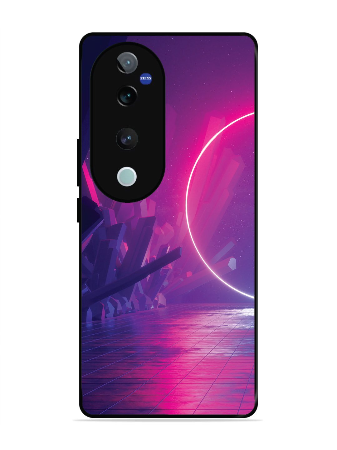 vivo T3 Ultra abstract with Neon Light