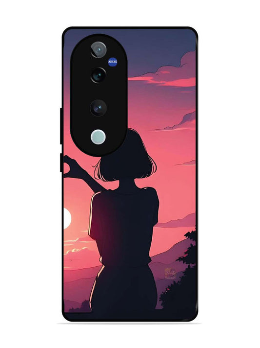 Vivo V40 Pro Love Heart with Hand Girl