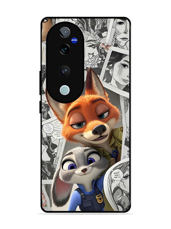 Vivo V40 Pro Cute Nick wilde and judy hopps