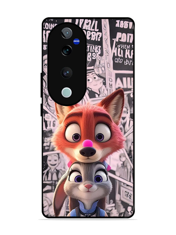 Vivo V40 Pro Cute Nick wilde and judy hopps 2