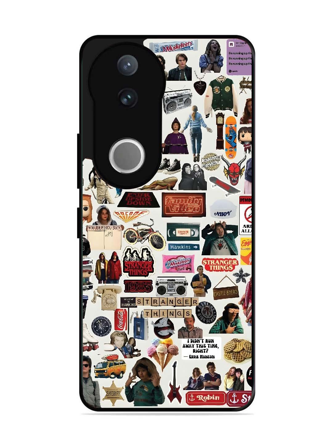 Vivo V50 Stranger Things Sticker 1
