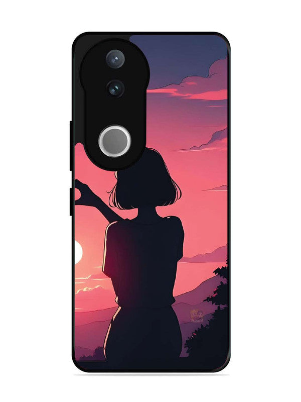 Vivo V50 Love Heart with Hand Girl