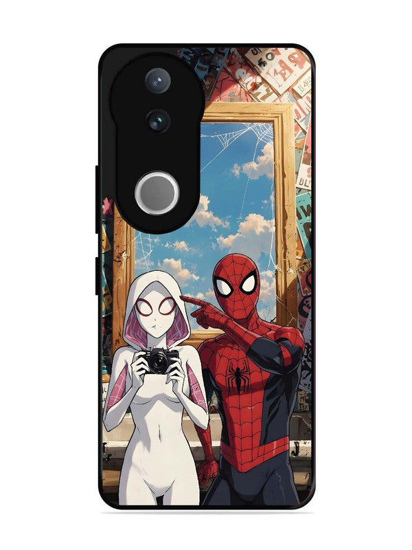 Vivo V50 Spiderman and Spiderwoman