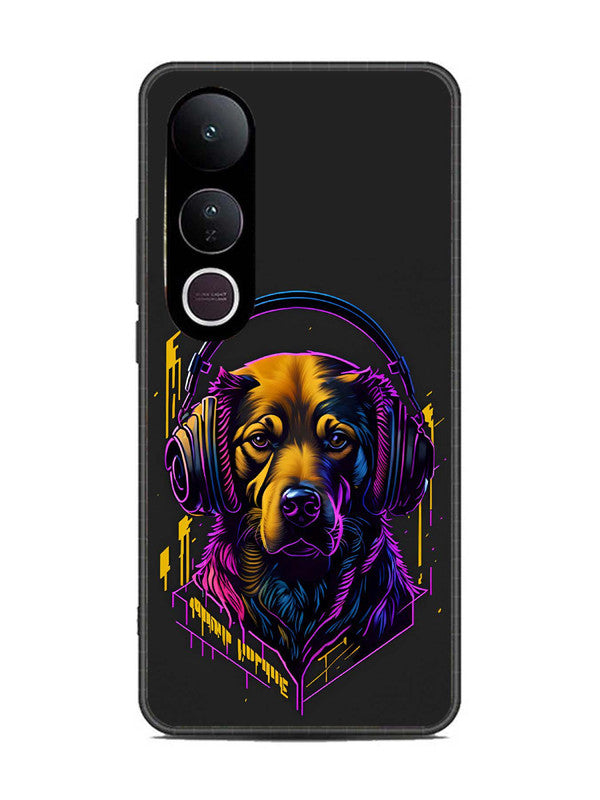 Vivo V50 Lite Music Lover Dog