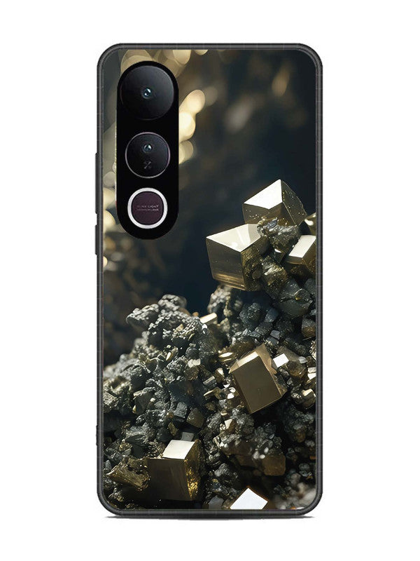 Vivo V50 Lite Gold Crystals