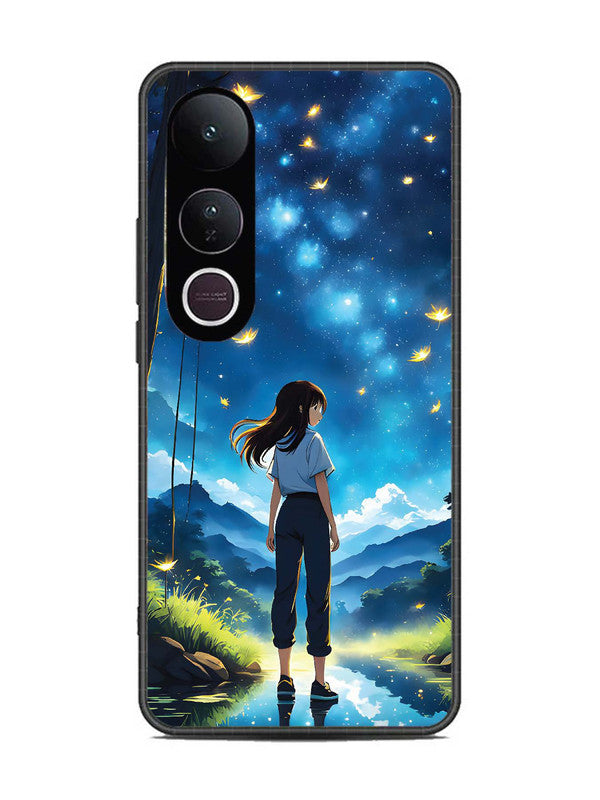 Vivo V50 Lite Girl In Beautiful Forest