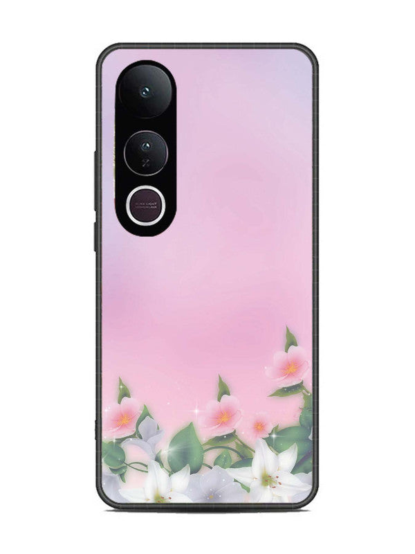 Vivo V50 Lite Pink Floral Elegance