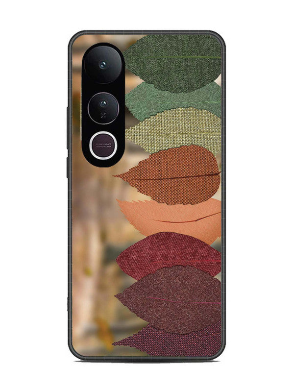 Vivo V50 Lite Fabric Leafs