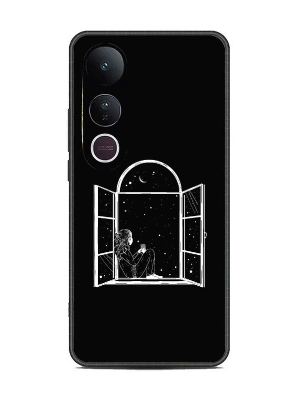 Vivo V50 Lite Little Girl on Window