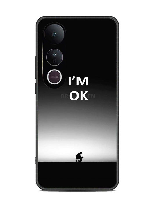 Vivo V50 Lite I'm Broken A man on Chair Alone