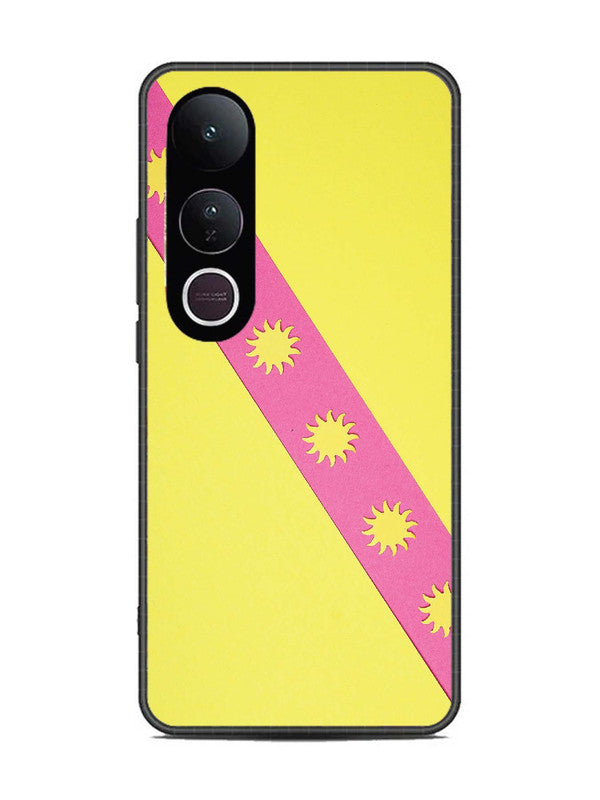 Vivo V50 Lite Pick Strip on Yellow Colour