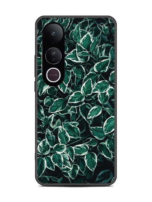 Vivo V50 Lite Green Oasis Leafs