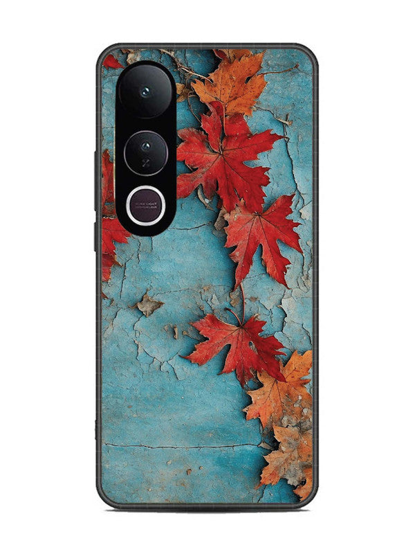 Vivo V50 Lite Autumn Leafs Marble
