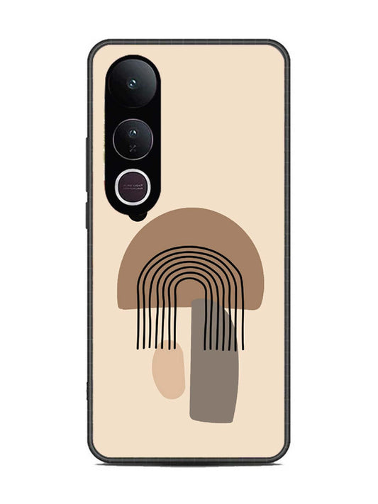 Vivo V50 Lite Mushroom Illustration