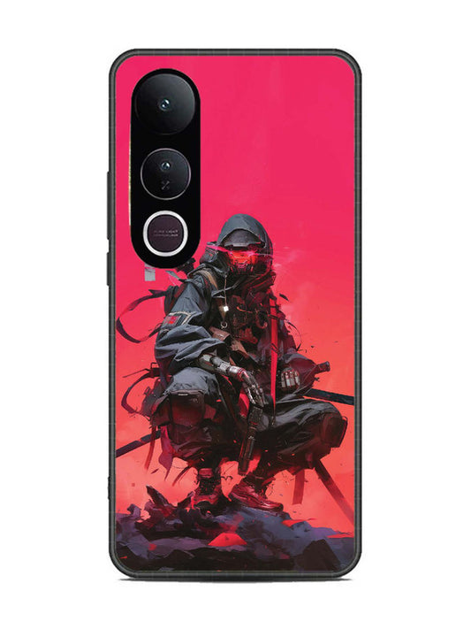 Vivo V50 Lite Cyberpunk Ninja Katana