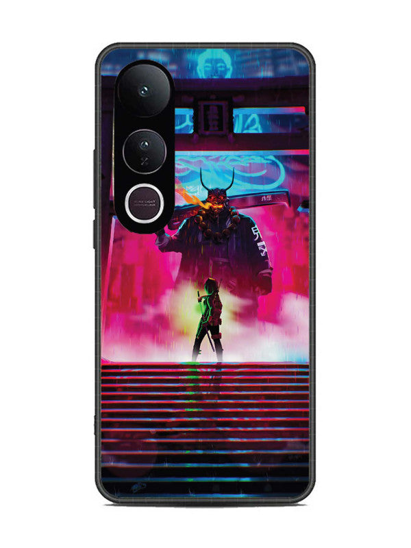 Vivo V50 Lite Cyberpunk Yokai Monster