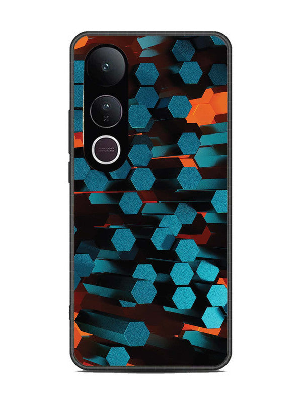 Vivo V50 Lite Hexagon 3D Abstract