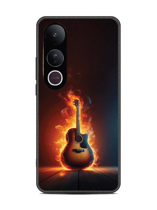 Vivo V50 Lite Fire Acoustic Guitar Stage Passion