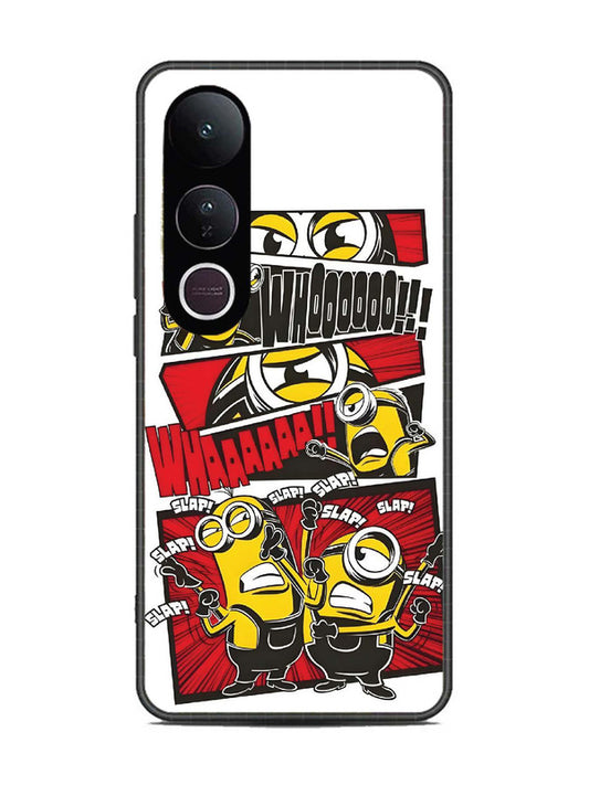 Vivo V50 Lite Minions Comic Panel Action
