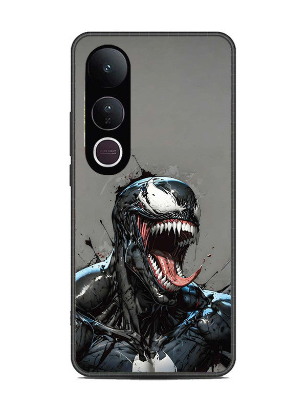 Vivo V50 Lite Venom Symbiote Grin Art